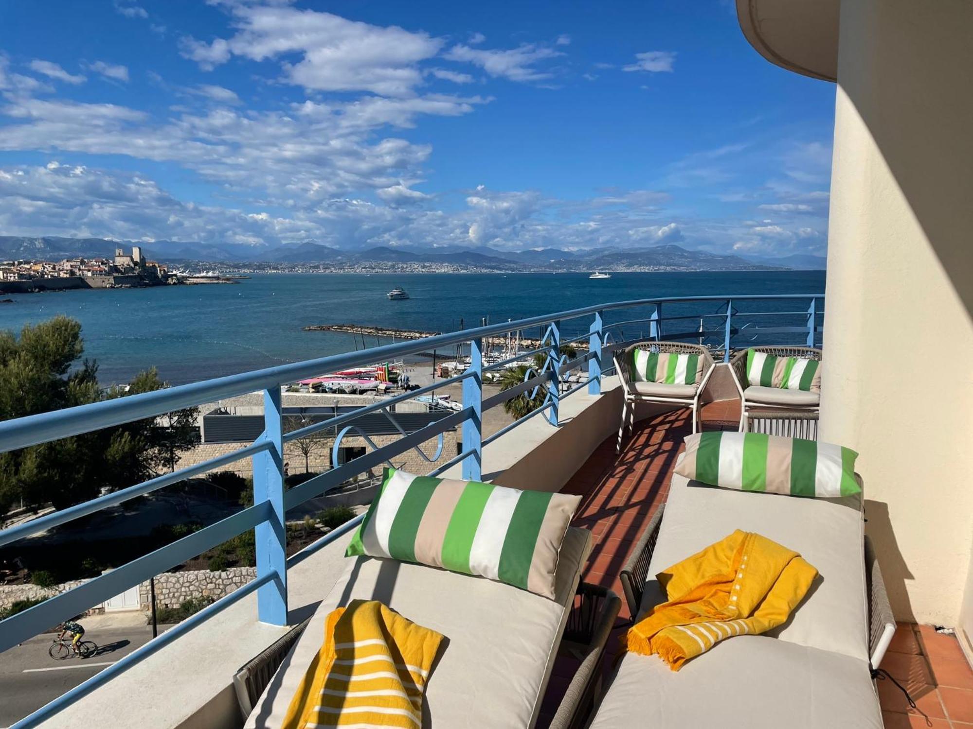 Luxury Apartment With Amazing Sea View At Cap D'Antibes Exteriör bild